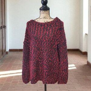 Loose fitting sweater